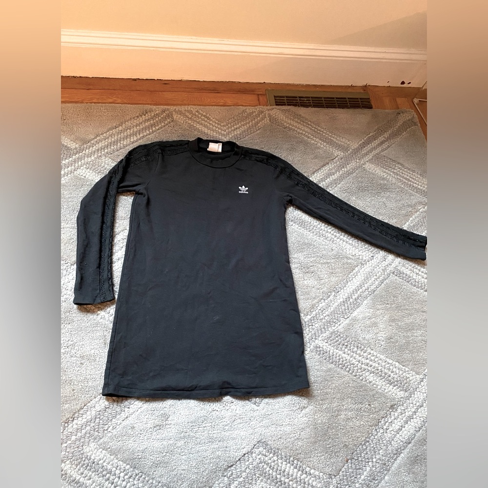 Adidas black dress small